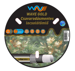 Wave Gold 5 rétegű csavarodásmentes locsolótömlő, 1/2