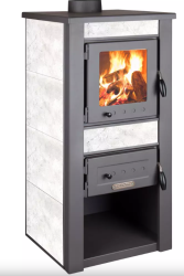 Warnex Alpina boiler 30 csempés vízteres kandalló, fehér (PRO-KAND-017)