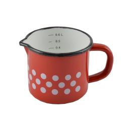 Zománcozott kiöntő 0,6 literes (14089)