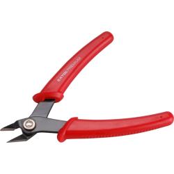 Extol Premium műszerész oldalcsípő fogó,(8831110) mini, 130 mm, HRC 52-55,