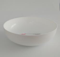 Camping műanyag tál kicsi fehér (84)