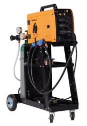 Iweld Gorilla Pocketmig 205 Aluflux hegesztő inverter + hegesztőgép kocsi (80PCMIG205TRL)