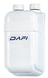 DAFI átfolyós vízmelegítő csatlakozóval, csaptelep nélkül 5,5kW (DAF093008AC55)