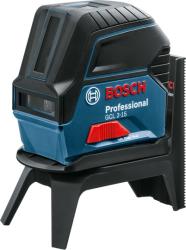Bosch GCL 2-15 Professional vonallézer, RM1 szerelvénnyel (0601066E02)
