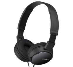 Sony MDR-ZX110 vezetékes fejhallgató SZTEREO (3.5mm jack, mikrofon, összehajtható) FEKETE