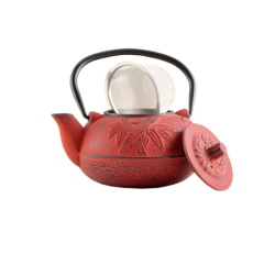 Perfect Home öntöttvas teáskanna, piros (14916)