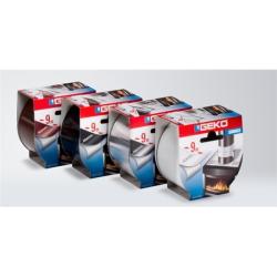 GEKO Tömítőszalag füstcsőhöz hőálló 40 mm x 9 m ezüst (8912692)