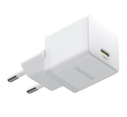 Baseus PALM hálózati töltő Type-C aljzat (20W, PD gyorstöltő 3.0) FEHÉR