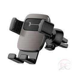 Baseus Cube Gravity szellőzőrácsra illeszthető Gravitációs autós telefontartó fekete (SUYL-FK01)