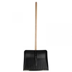 Műanyag hólapát inox élvédővel, nyelezett 46 cm (10075)