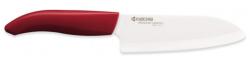 Kyocera Santoku kerámia kés piros 14 cm (FK-140WH-RD)