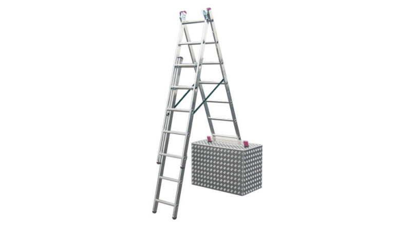 Krause Corda létra 3x7 fokos sokcélú lépcsőfunkcióval  (033376)