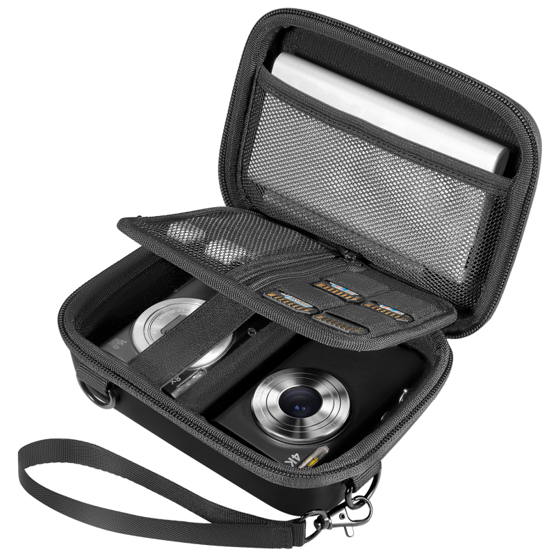 K&F Concept kemény fedeles tok, fekete (KF-13-167)