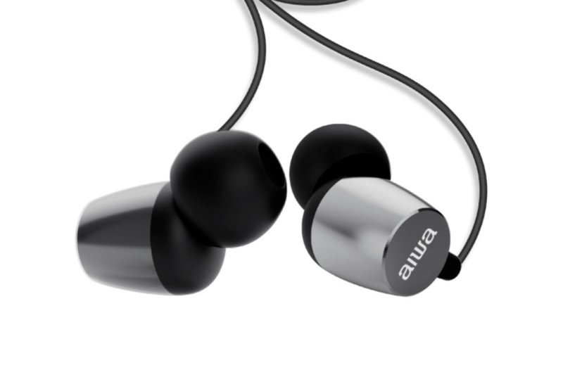 Aiwa ESTM-20SL vezetékes fülhallgató, ezüst (15145)