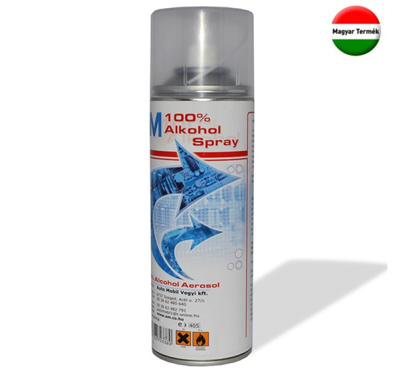 Automobil SPRAY alkoholos felület tisztító (100% alkohol) 300 ml