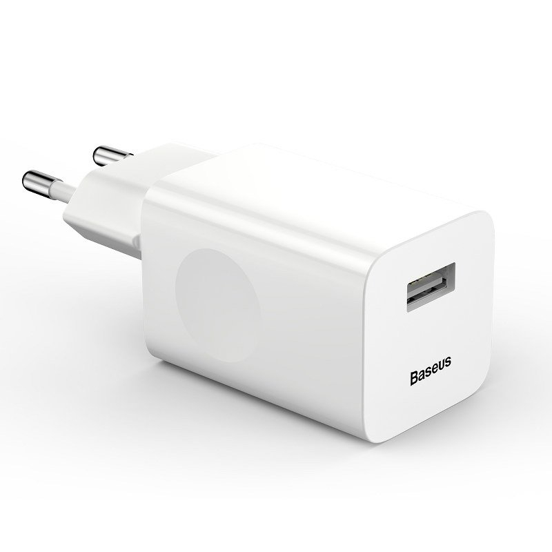 Baseus USB 3.0 hálózati gyorstöltő, fehér (CCALL-BX02)