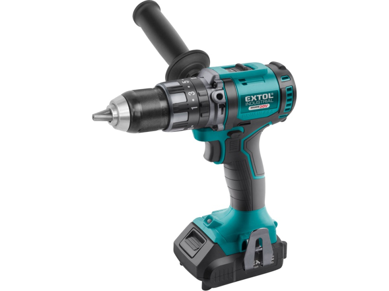 Extol Share20V ütvefúró és csavarozó akkuval + töltővel (8791802)