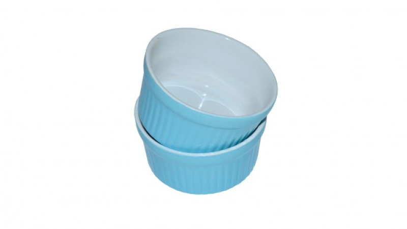 Kerámia sütőforma 2 db kék (15816-kék)