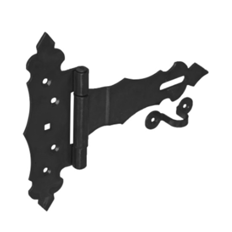 Lakatpánt díszes 100 + 35 / 70 mm fekete (ET) (3296211)