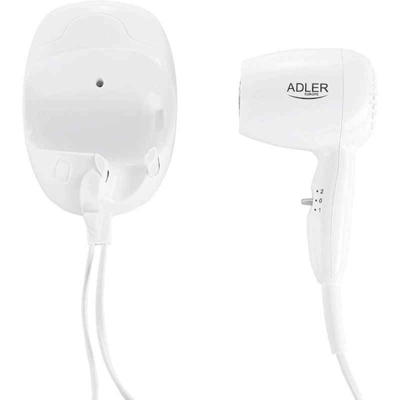 Adler hajszárító 1600W, falra szerelhető (AD2252)