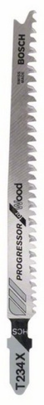 Bosch szúrófűrészlap fához T 234 X, Progressor for Wood 5 db (2608633528)