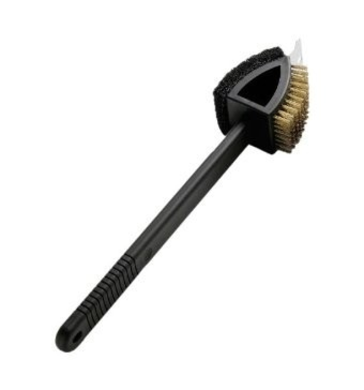 Landmann 3 in 1 grill tisztító kefe, nyelezett (10900)