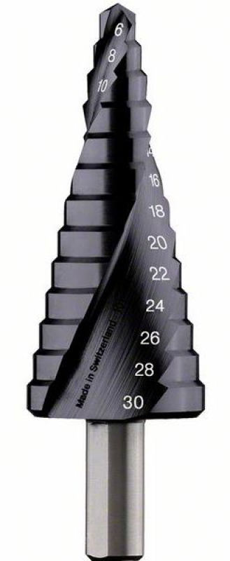 Bosch 13 lépcsős fúró HSS-AlTiN, 6-30 mm (2608588067)