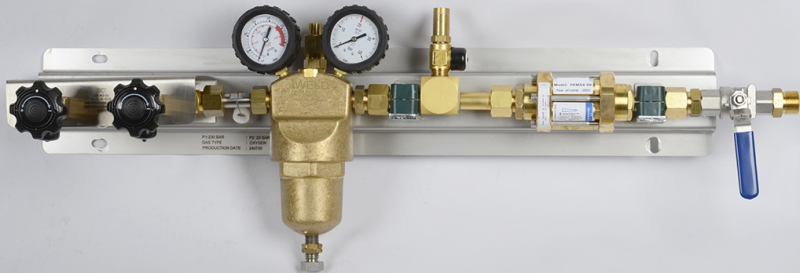 Iweld lefejtő állomás oxigén gázhoz, 20bar (5HPMNFOXG20)