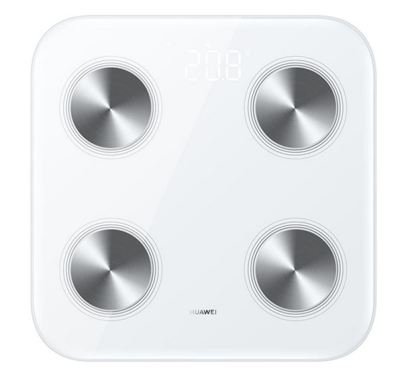 Huawei Smart Body Fat Scale okosmérleg (testtömegindex/BIA kijelzés, LED kijelző, bluetooth 5.0) FEH