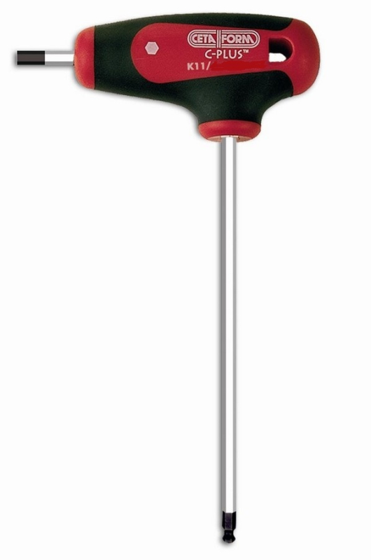 Ceta Form T-nyelű imbuszkulcs gömbvégű 2K   4 mm (CE-K11-040-150)