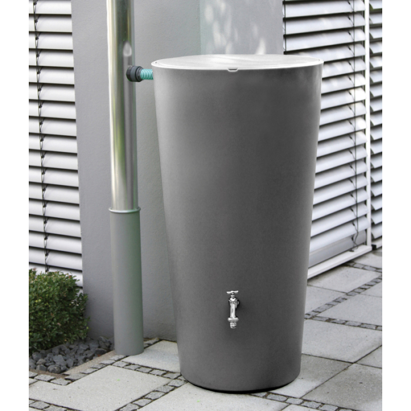 Premier Tech Rainbowl esővízgyűjtő 210L, antracit, színes edény csap nélkül (9000870)