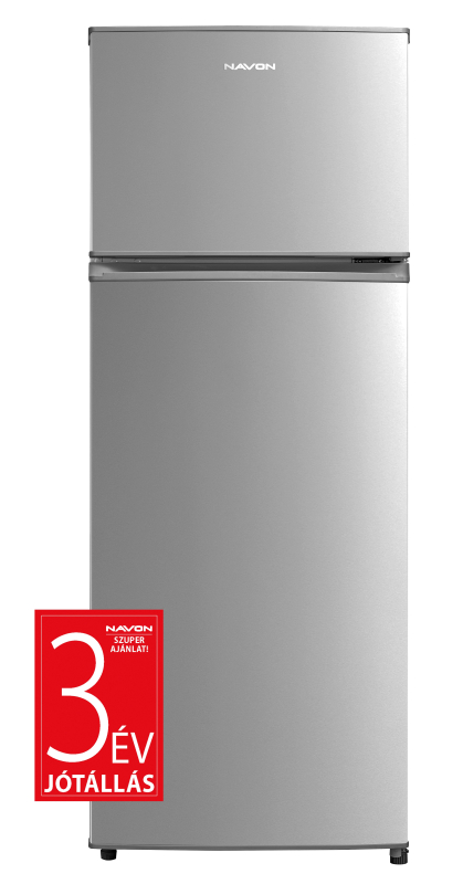 Navon Felülfagyasztós kombinált hűtőszekrény C207 E INOX