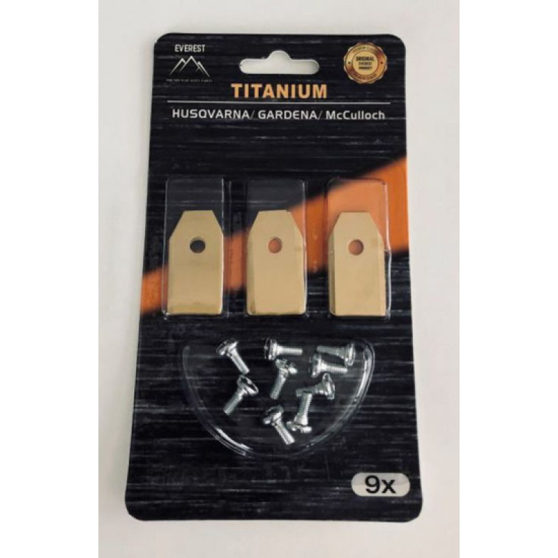 Gardena tartalék kés robotfűnyíróhoz, 9db (33-05003)