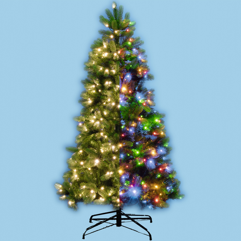 Home műfenyő LED-es világítással 150 cm (KMF 6/150)