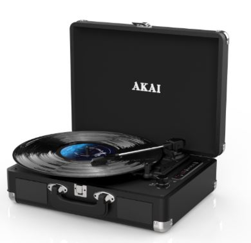 AKAI Sztereó lemezjátszó beépített hangszóróval 2x1W (ATT-18BT)