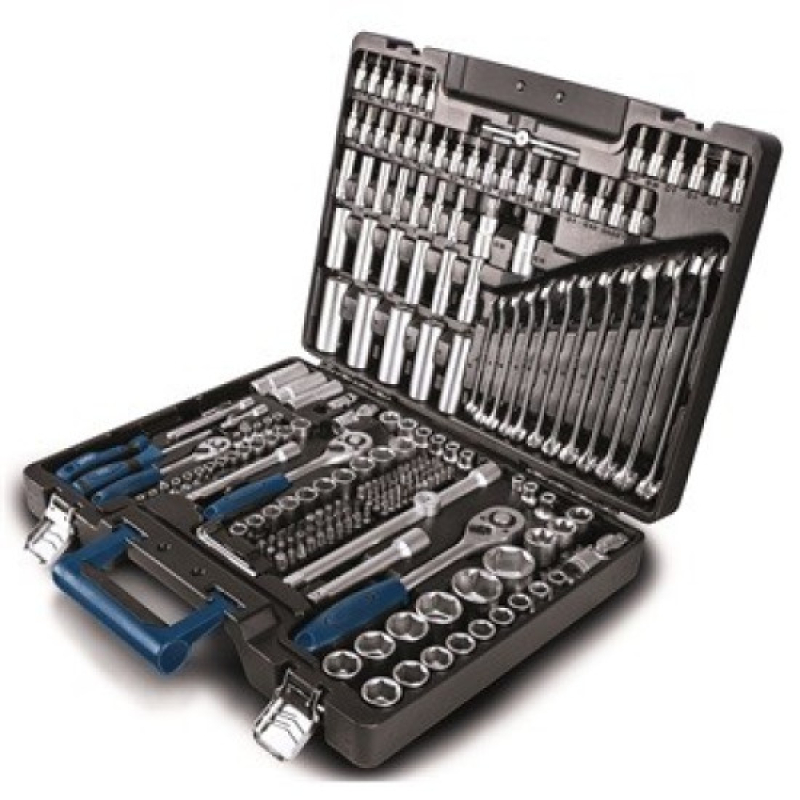 Scheppach TB 217 szerszámos koffer szerszámokkal, 217db (5909307900)