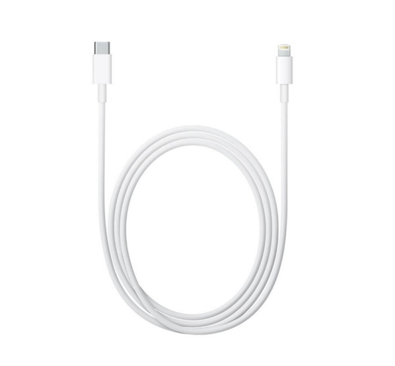 Apple adatkábel (Type-C - lightning, gyorstöltő, 100cm) FEHÉR