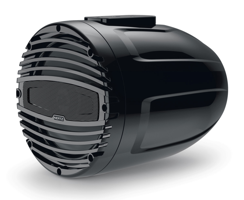 Hertz HTX 8 M-FL-TC vízálló hajós/motor/powersport torony hangszóró (13636)