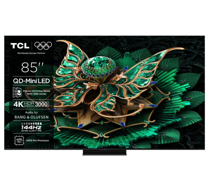TCL 85C7K QD-MiniLED 4k UHD Smart Google televízió 85