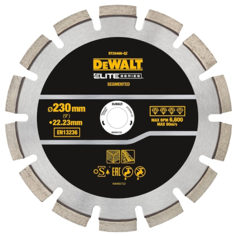 Dewalt vágótárcsa betonhoz, 230mm (DT20466-QZ)