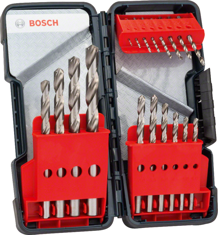 Bosch HSS-G fémfúrókészlet - 18 db (2607019578)