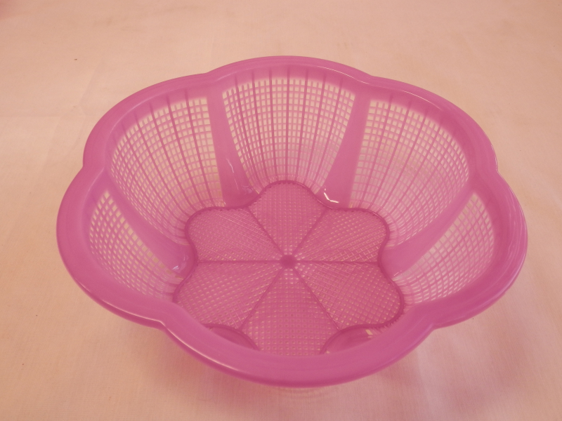 Gyümölcsmosó, szirom alakú 28 cm lila (2302)