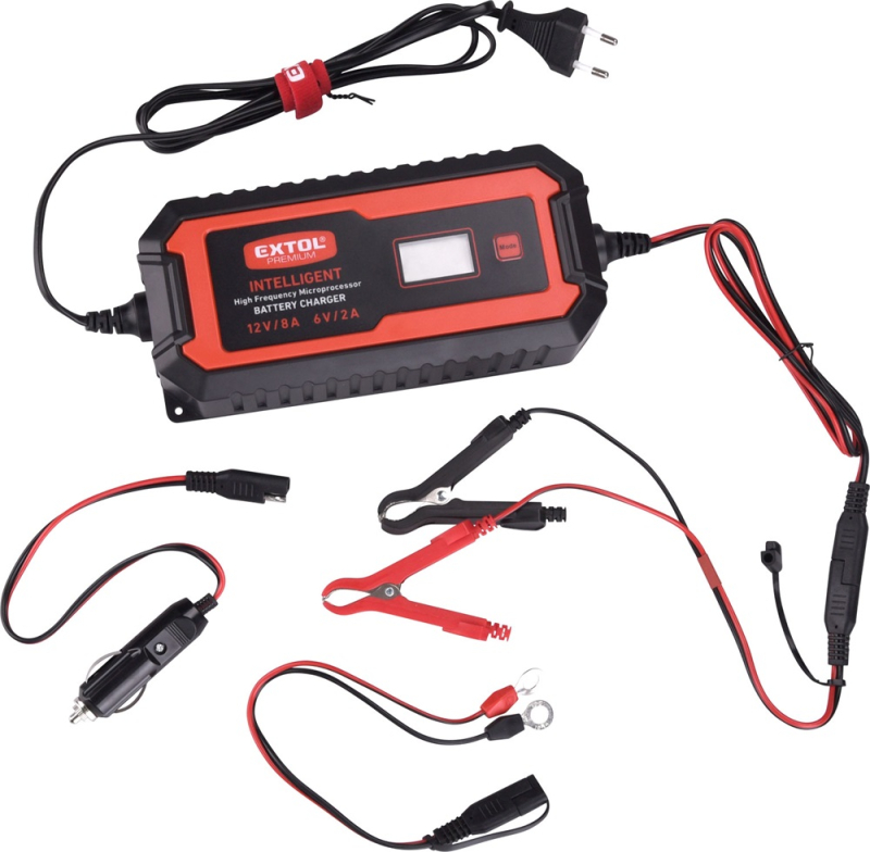 Extol autós akkutöltő 12V/6V (8897303)