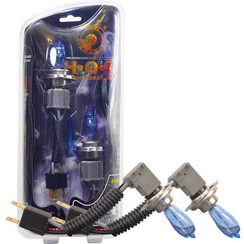 HOD Halogén izzó H11 foglalattal emelt fényerővel-kék
