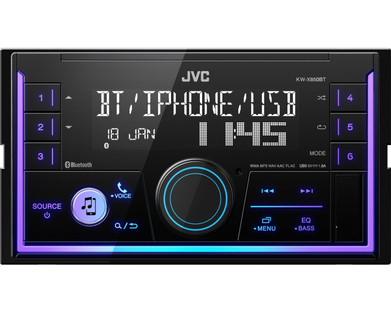 JVC KW-X850BT Bluetooth autórádió (13900)