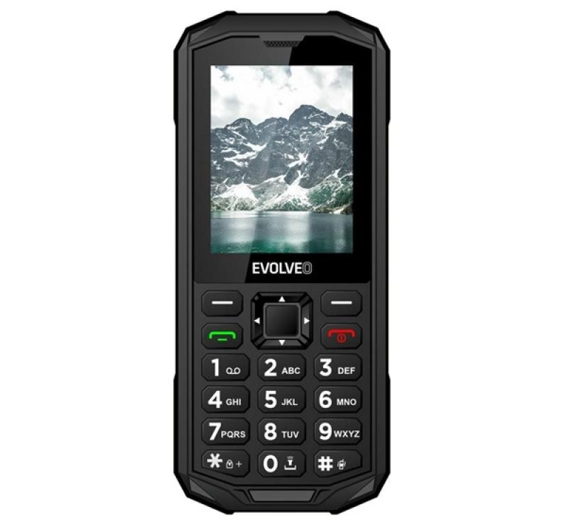 Evolveo Strongphone X5 mobiltelefon (Dualsim) FEKETE/SÖTÉTSZÜRKE