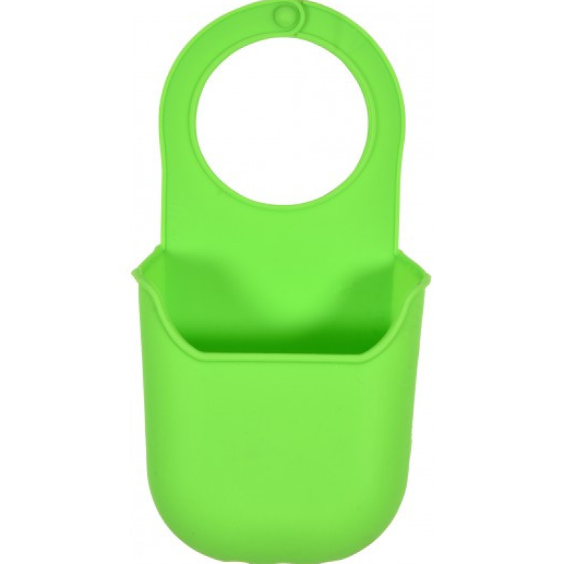Vorel szilikonos mosogatószivacs tartó, zöld (TOY-74789)