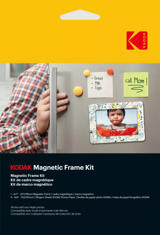 Kodak Memory hűtőmágnes fényképkeret, 10x15cm, 5db (KO-3510669)