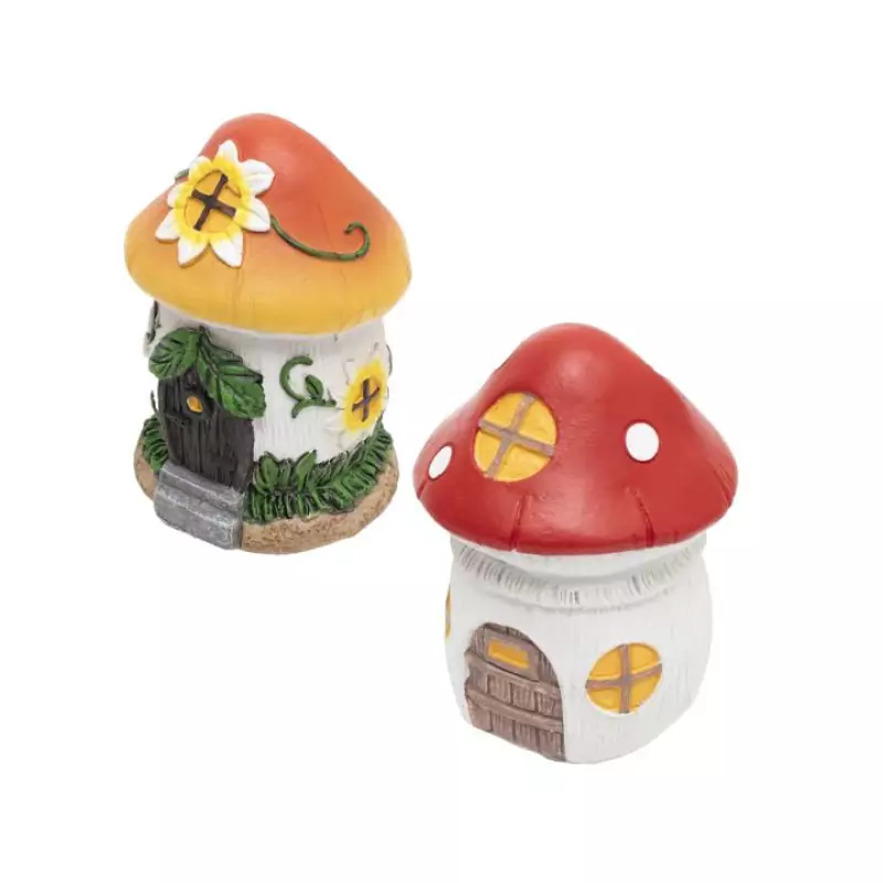 Home MX675 napelemes LED kerti lámpa, gombaház