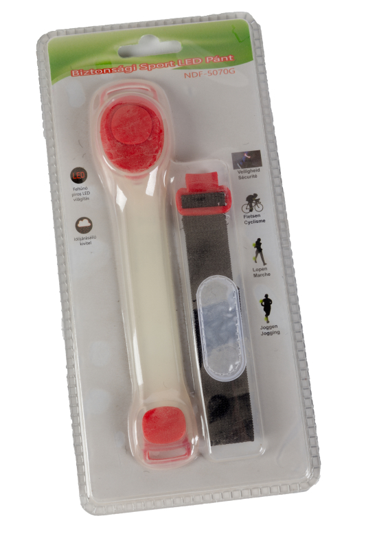 Biztonsági sport LED karpánt (5070G)
